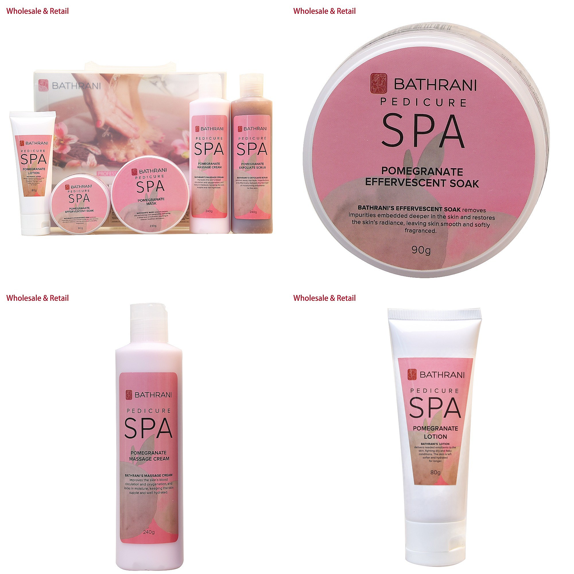 Luxury Skincare Kit - Spa Pedicure Set 5-stappen Voetverzorgingssysteem Gouden