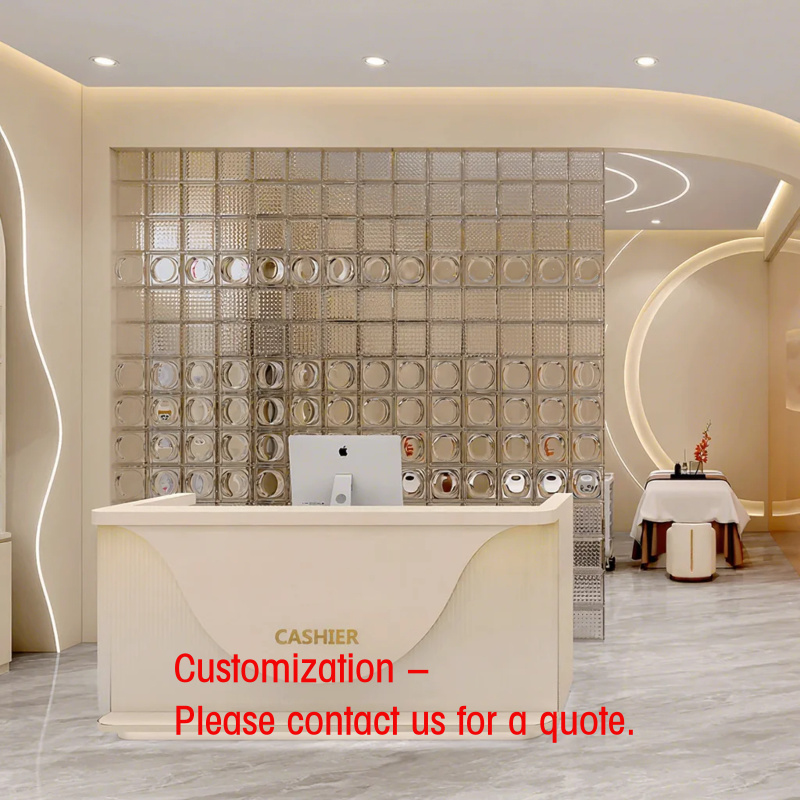 Luxury Skincare Design - Cosmetische designmeubels luxe gouden huidverzorgingsdisplaystandaard modern