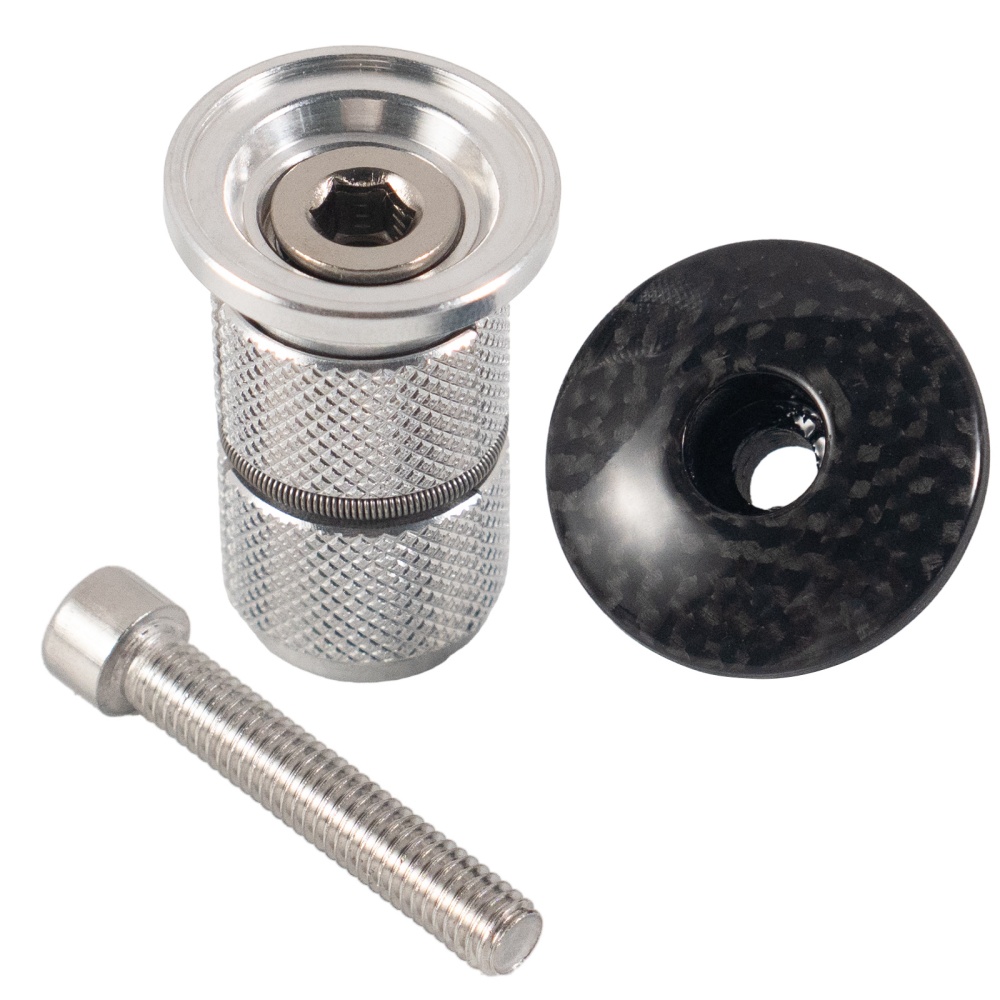 Edelweiss Stem Cell - 3K Koolstofvezel Headset Top Cap &