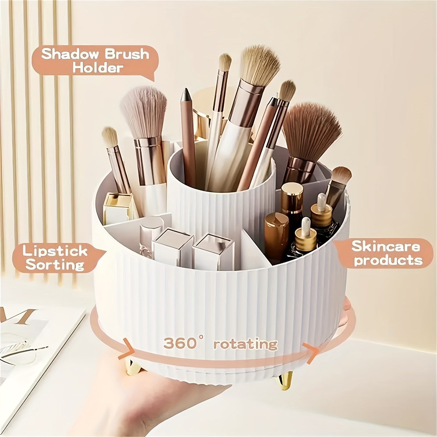 360 graden draaibare cosmetisc - Luxury Skincare Design recensie en prijs