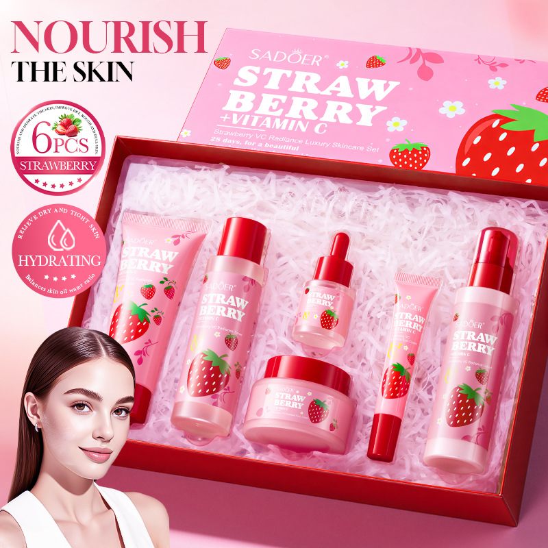 Strawberry VC Brightening Luxu - Luxury Skincare Gift Set recensie en prijs