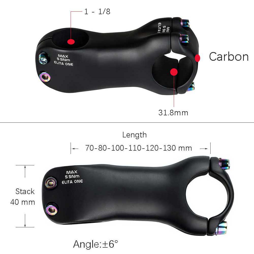Elitaone Carbon fietsstuurpen  - Edelweiss Stem Cell recensie en prijs