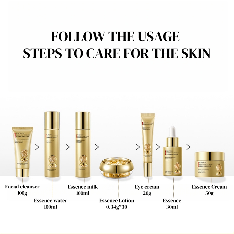 Placenta huidverzorgingsset va - Luxury Skincare Kit recensie en prijs