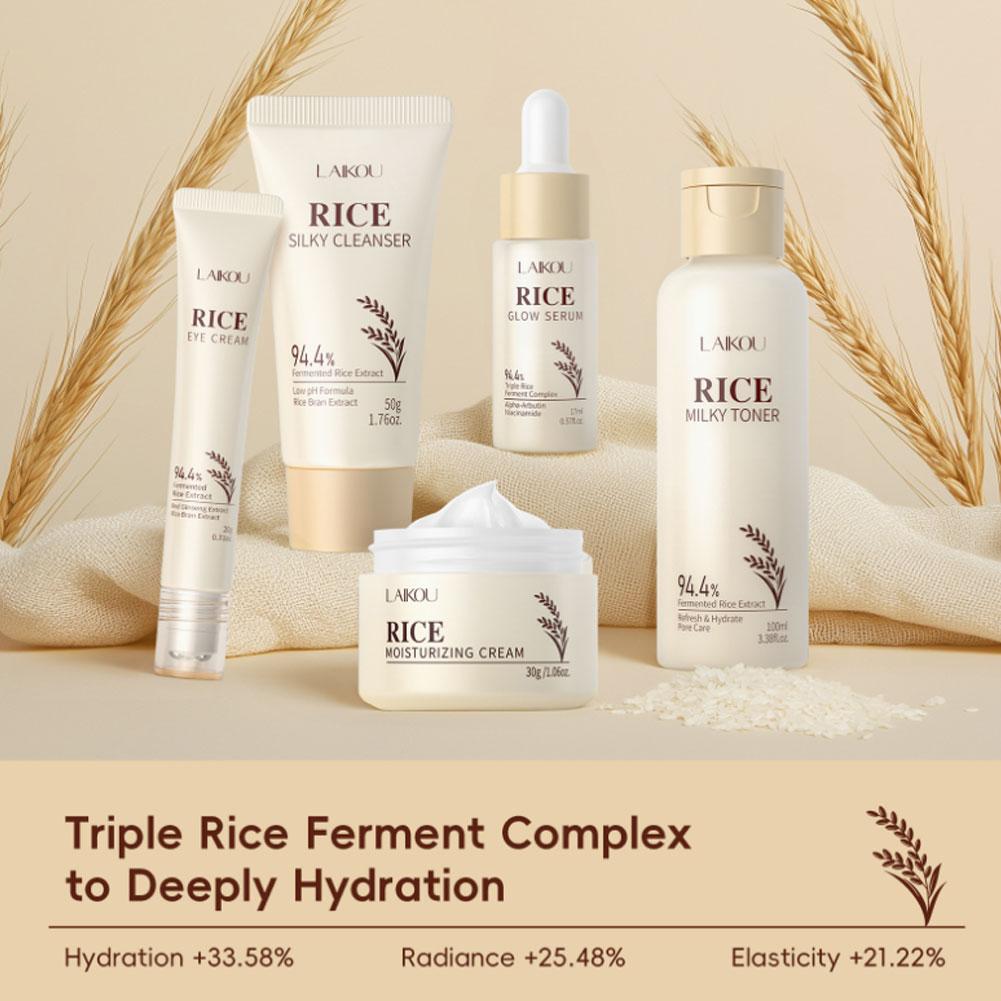 Rijst huidverzorgingsset voor  - Luxury Skincare Kit recensie en prijs