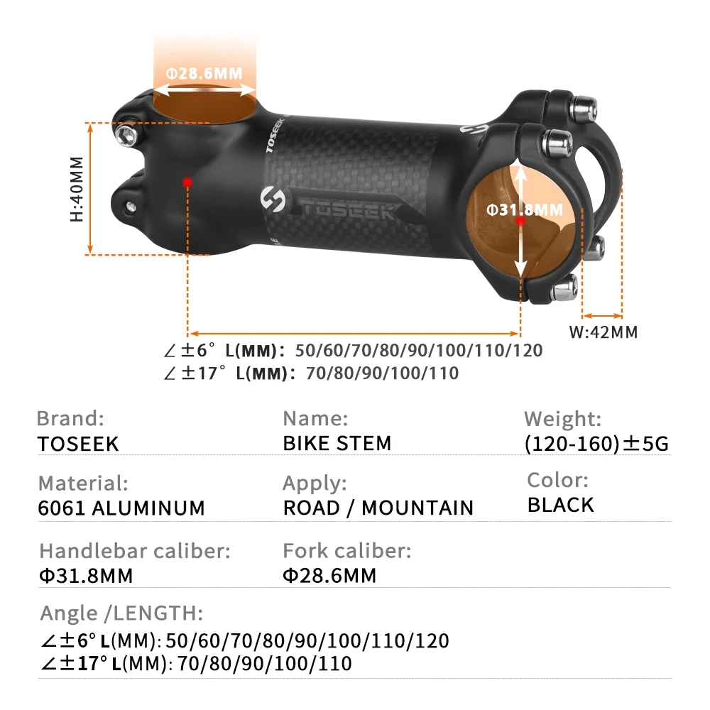 TOSEEK Fiets Stuurpen Road MTB - Edelweiss Stem Cell recensie en prijs